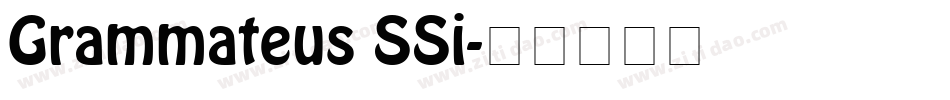 Grammateus SSi字体转换